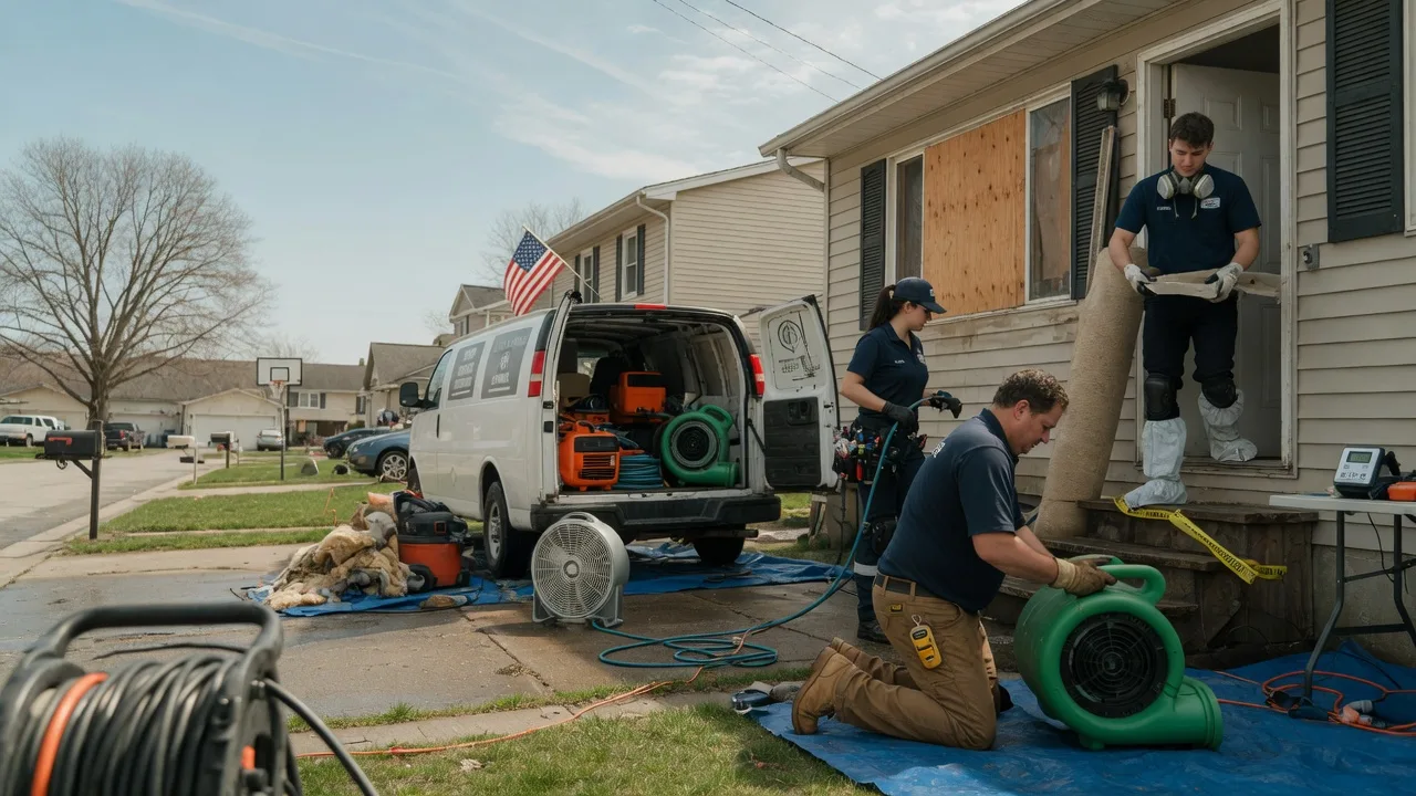 Water Damage Restoration in Sandy Ridge, PA near me